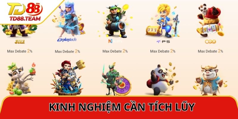 Chia sẻ kinh nghiệm cần tích lũy để nổ hũ lớn